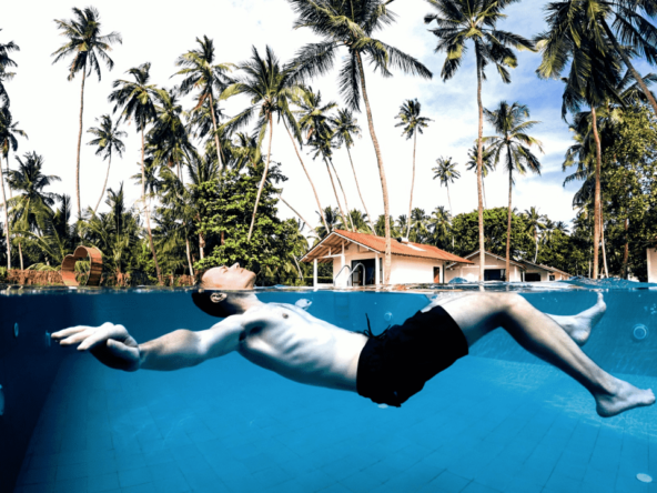 Professsional Sports Athletes in luxury villa relaxing